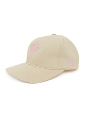 Cap, palm tree, pink