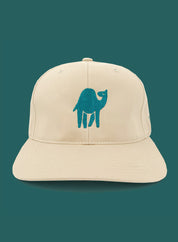 Cap, camel, teal