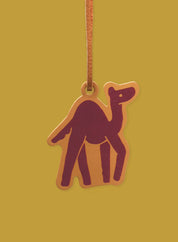 Leather charm, Camel