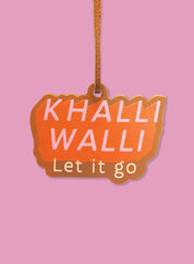 Leather charm, Khalli walli