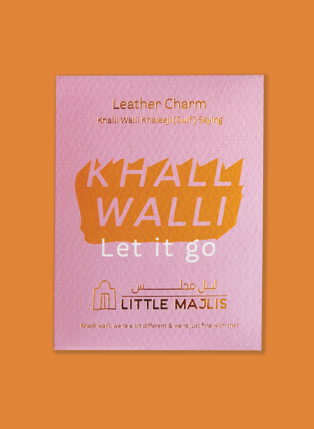 Leather charm, Khalli walli