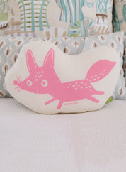 Character cushion - Arabian fox, pink