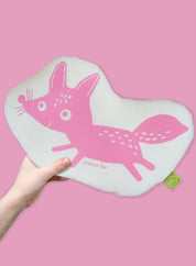 Character cushion - Arabian fox, pink