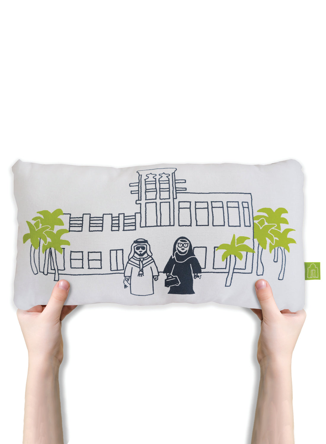 Character cushion - Emirati Freej