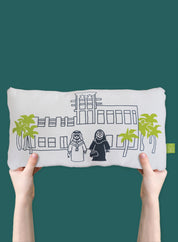 Character cushion - Emirati Freej