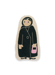 Character cushion - Khaleeji (Arabian Gulf) lady