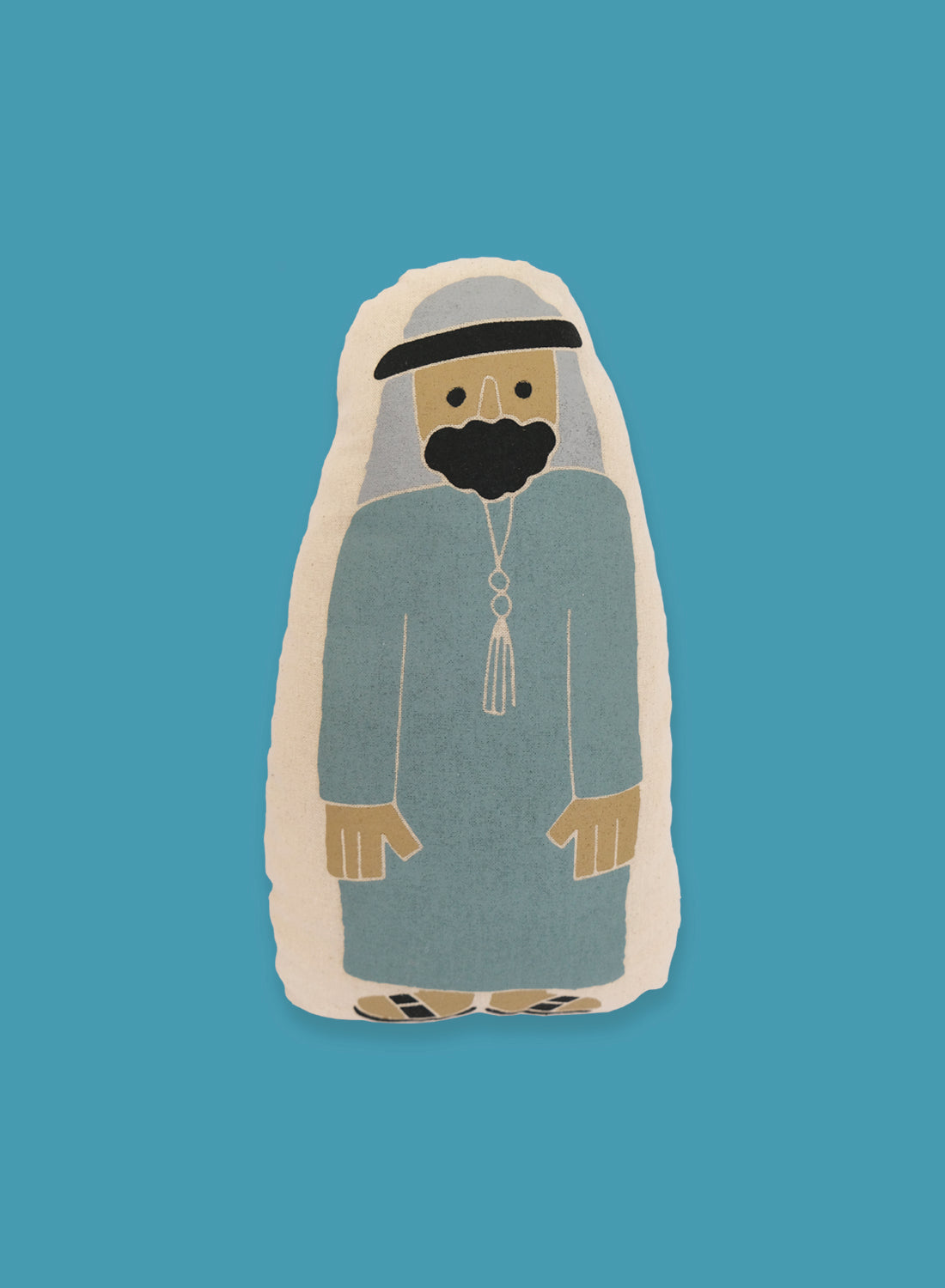 Character cushion - Khaleeji (Arabian Gulf) man
