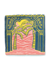 Art Tile - Doorway to a desert Oasis