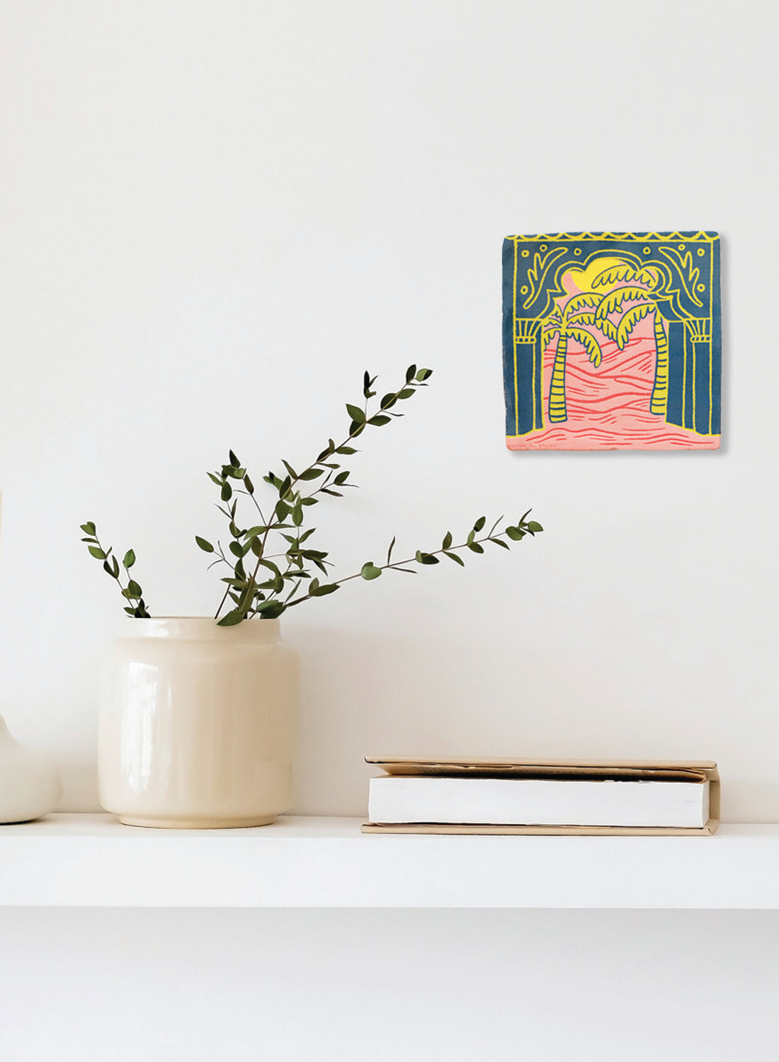 Art Tile - Doorway to a desert Oasis