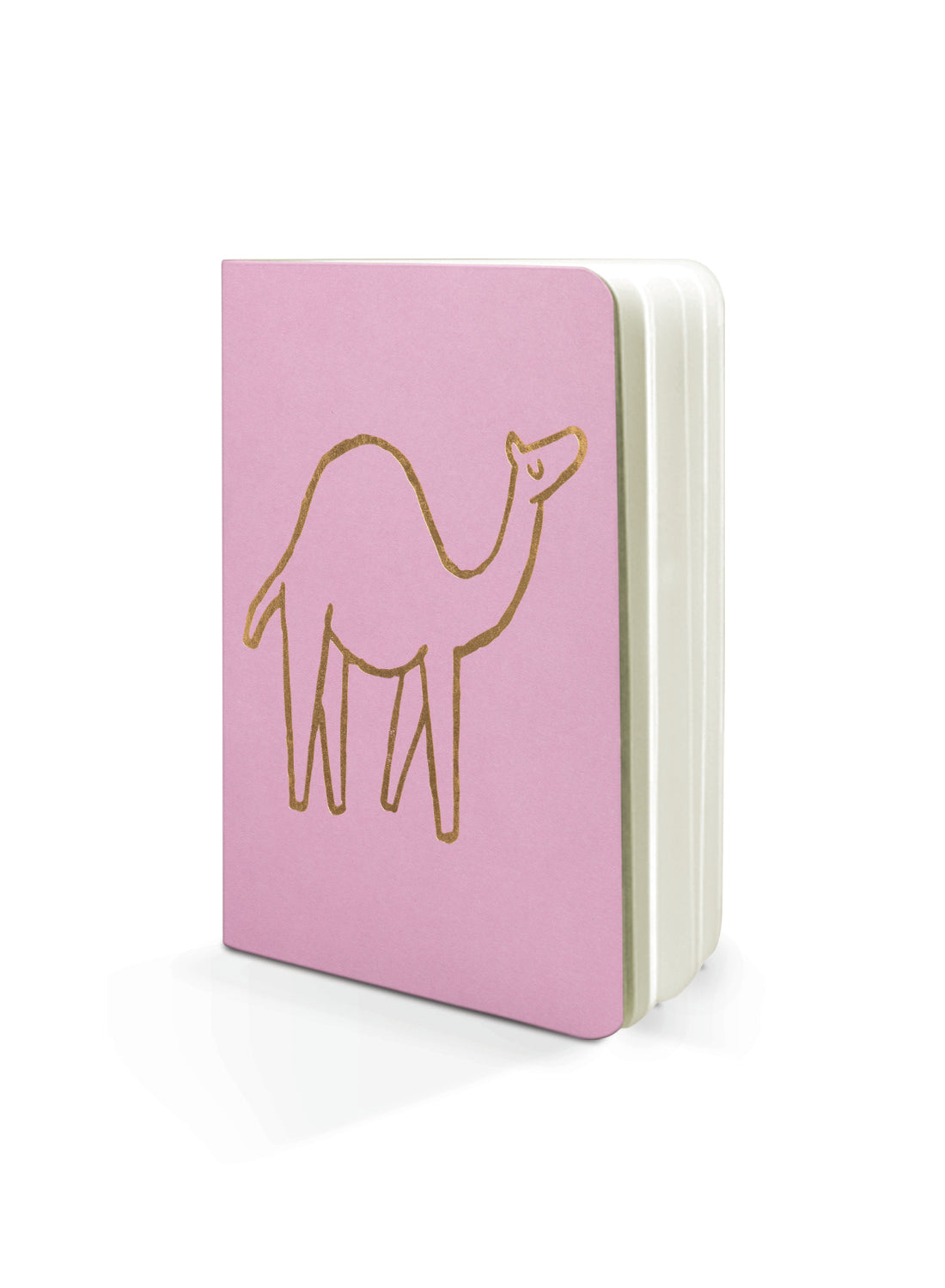 A6 notebook set of 3 – camel, gold mix