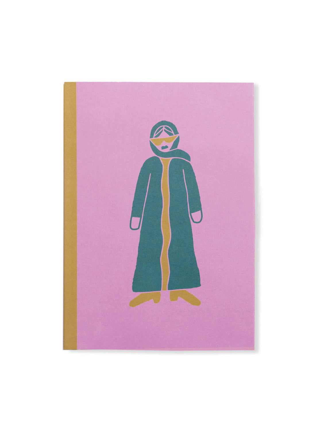A5 notebook gatefold – Emirati fashionista