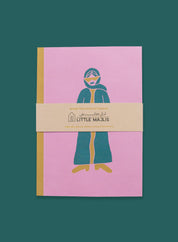 A5 notebook gatefold – Emirati fashionista