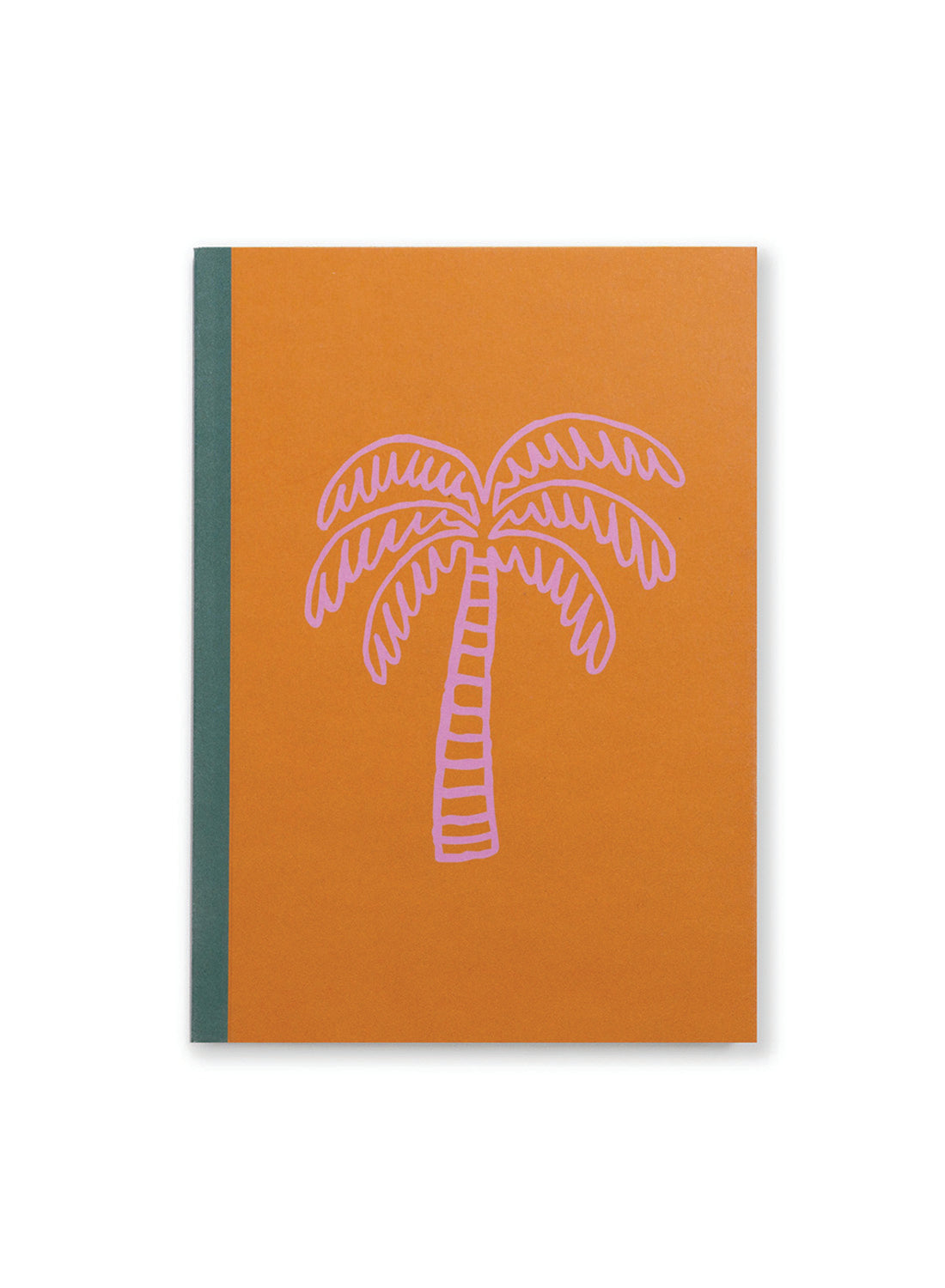 A5 notebook gatefold –  Palm tree