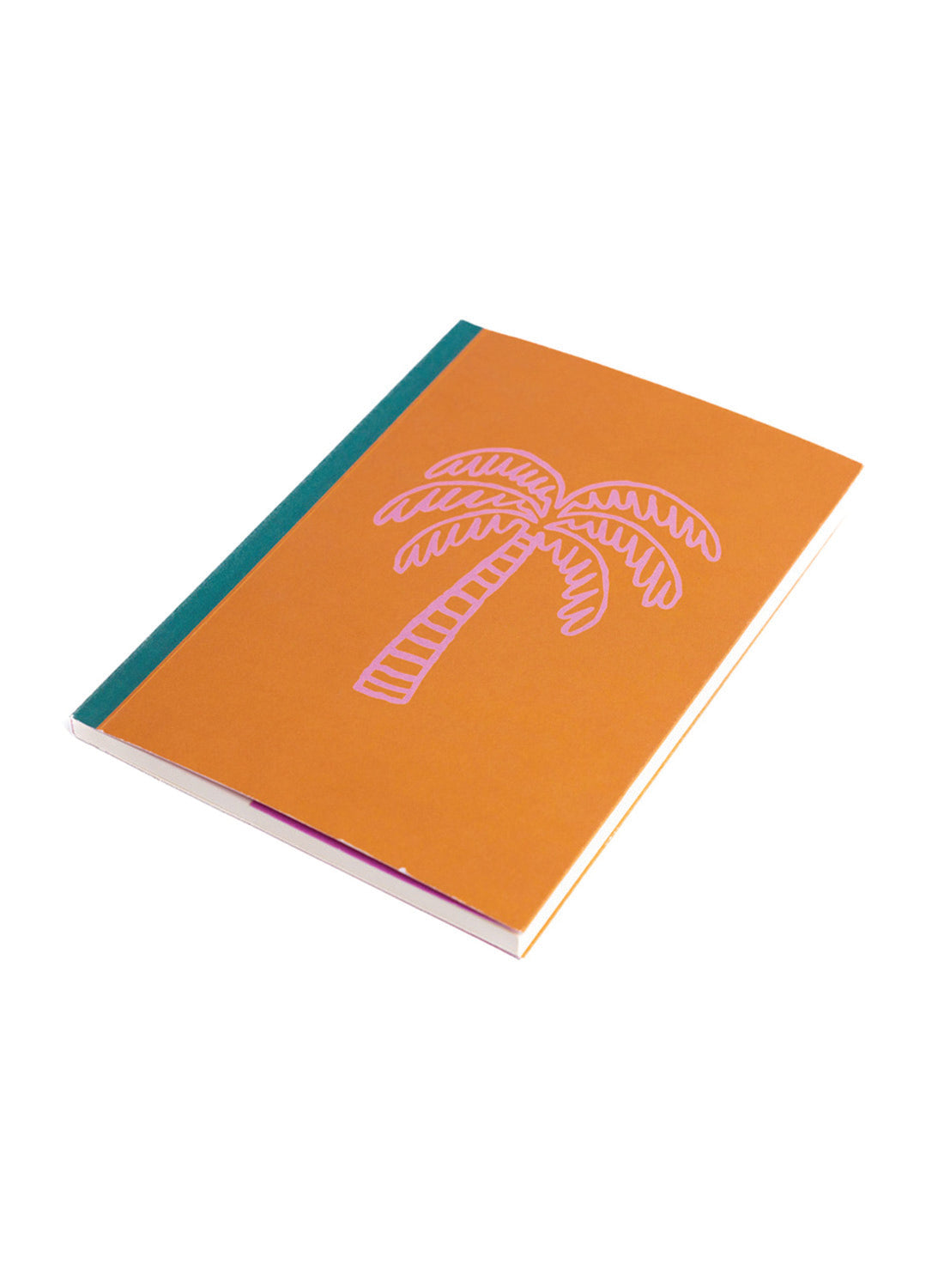 A5 notebook gatefold –  Palm tree