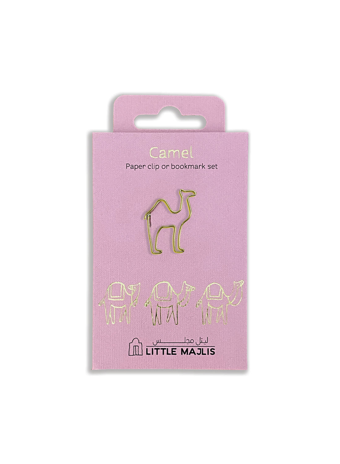 Camel Paper Clip Set