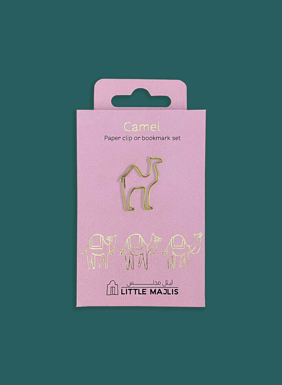 Camel Paper Clip Set
