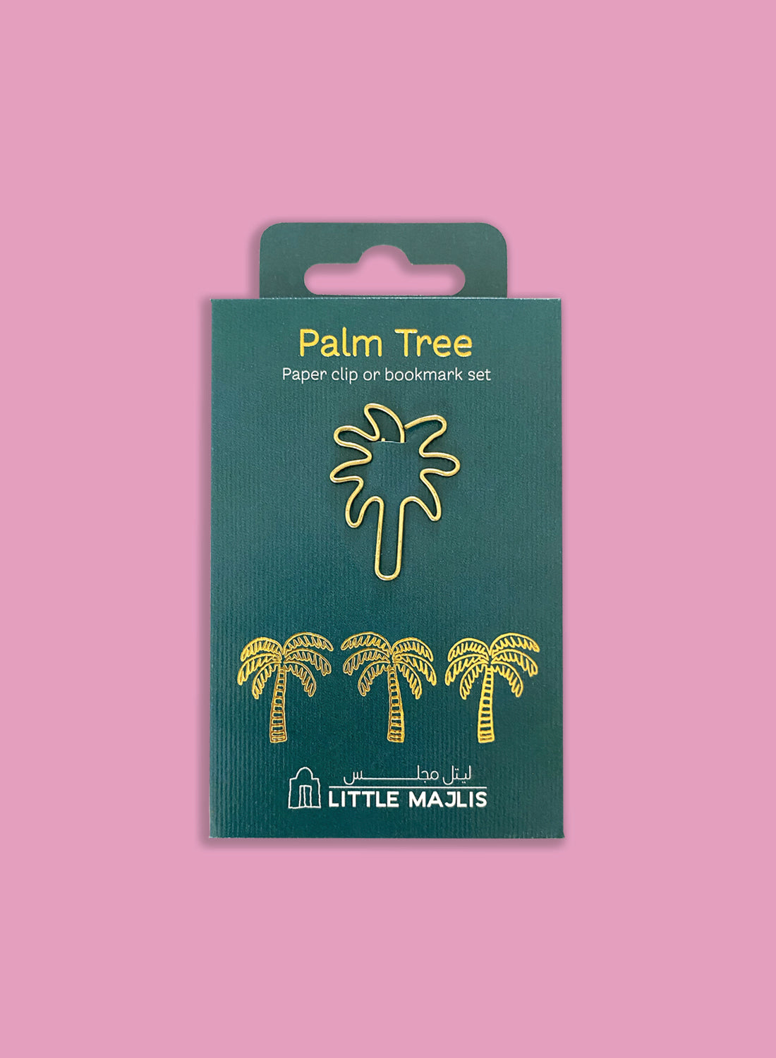 Palm Tree Paper Clip Set