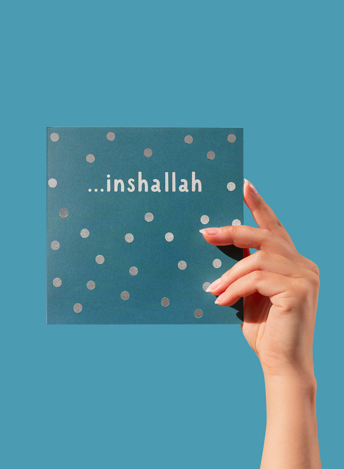 Greeting card - inshallah