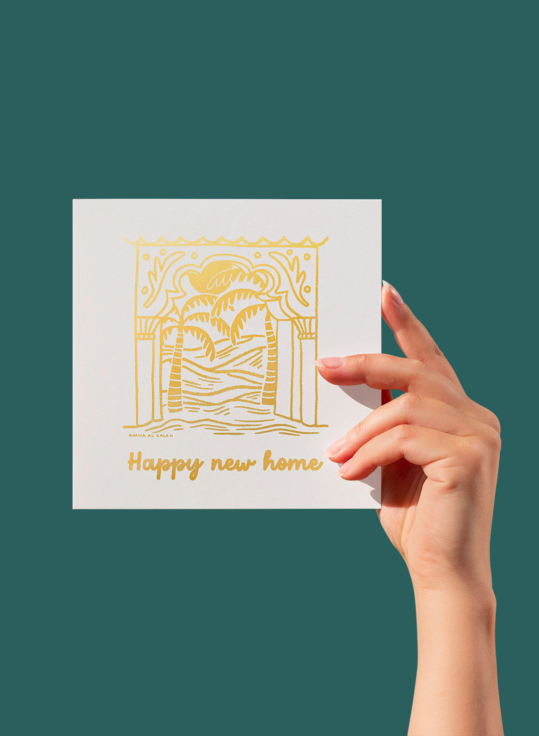 Greeting card –  Happy New Home