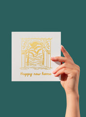 Greeting card –  Happy New Home