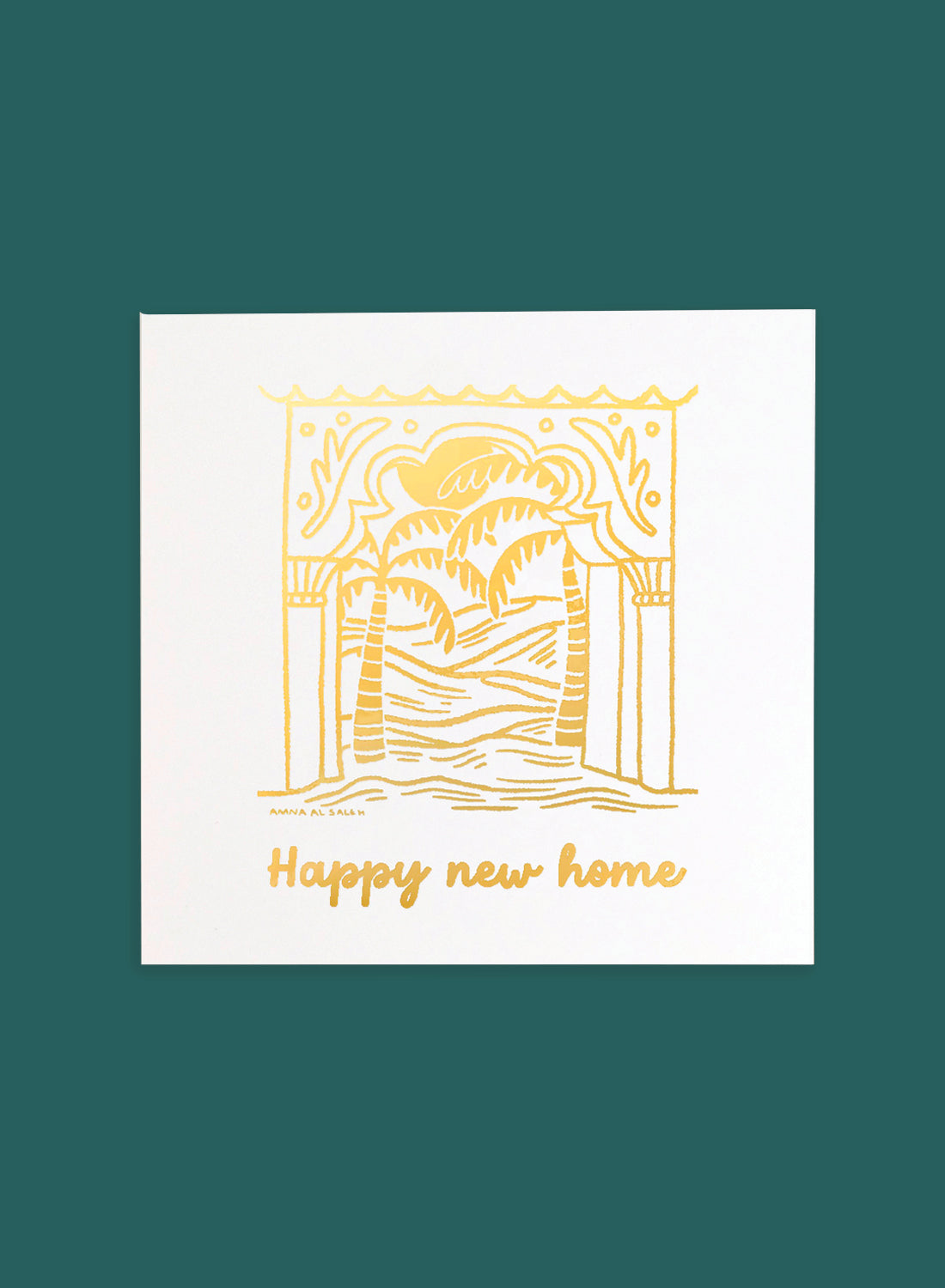 Greeting card –  Happy New Home