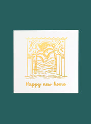 Greeting card –  Happy New Home