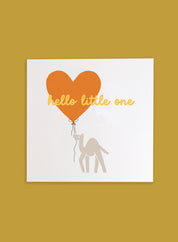 Greeting card –  Hello little one
