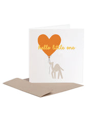 Greeting card –  Hello little one