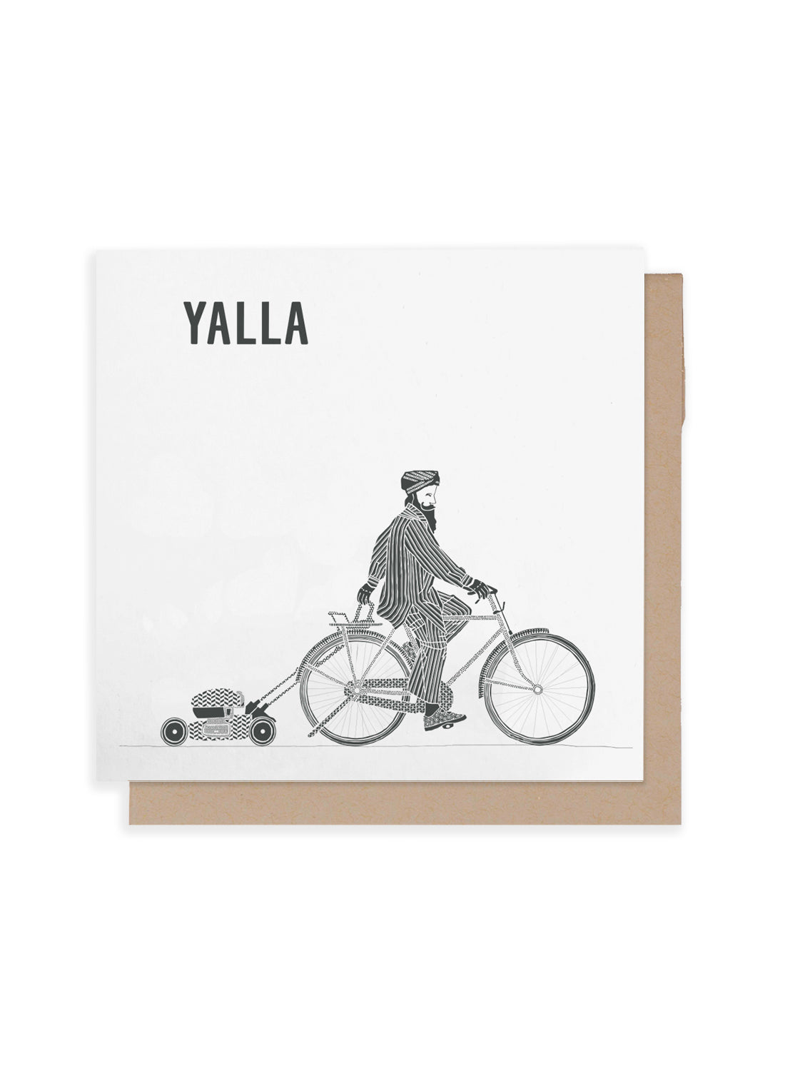 Greeting card – yalla