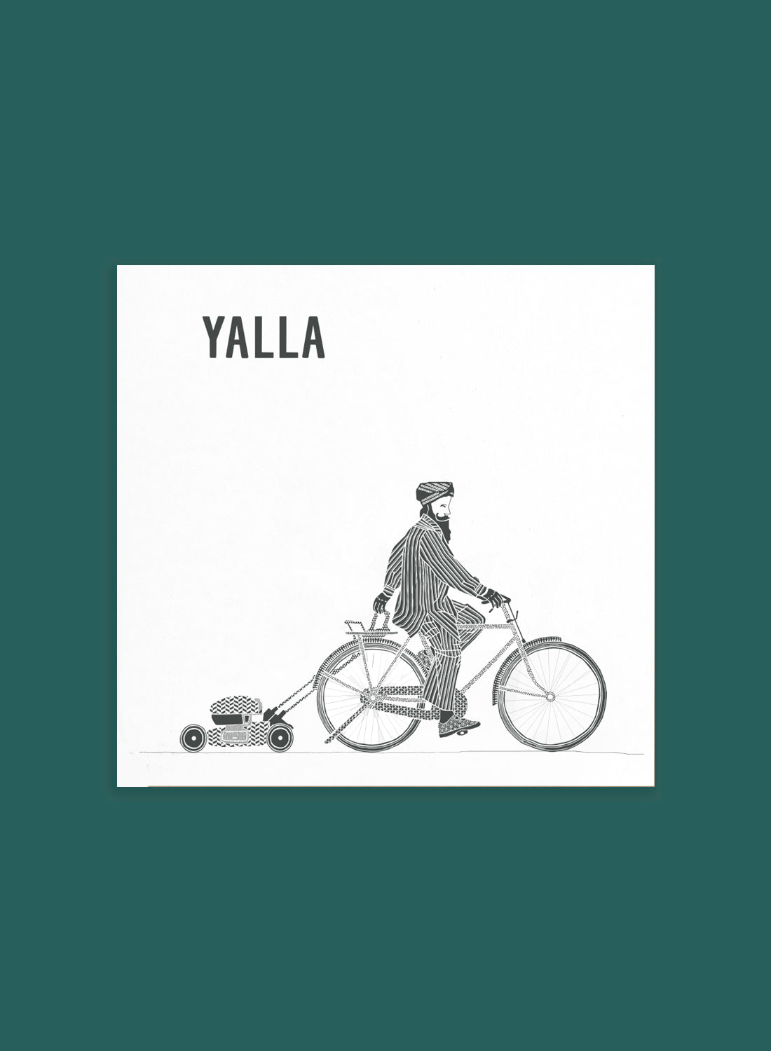 Greeting card – yalla