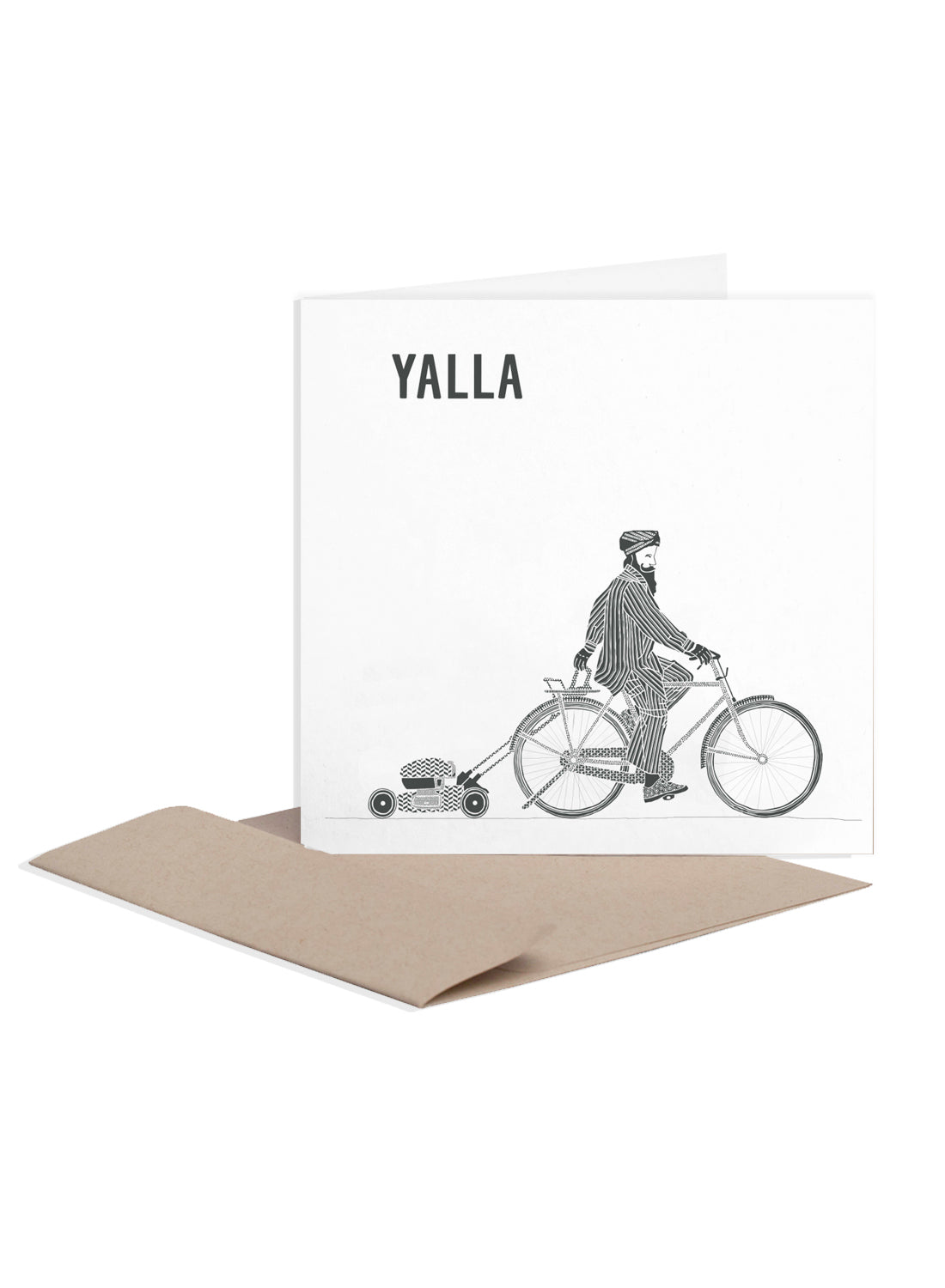 Greeting card – yalla