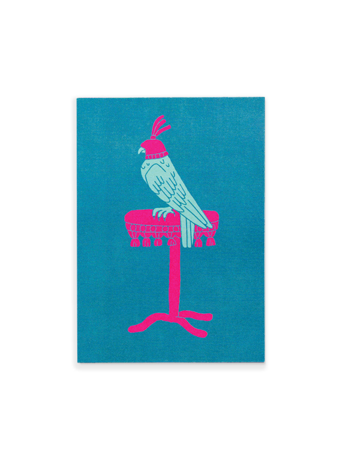 Postcard – Falcon on a ‘wakir’ (single or set)