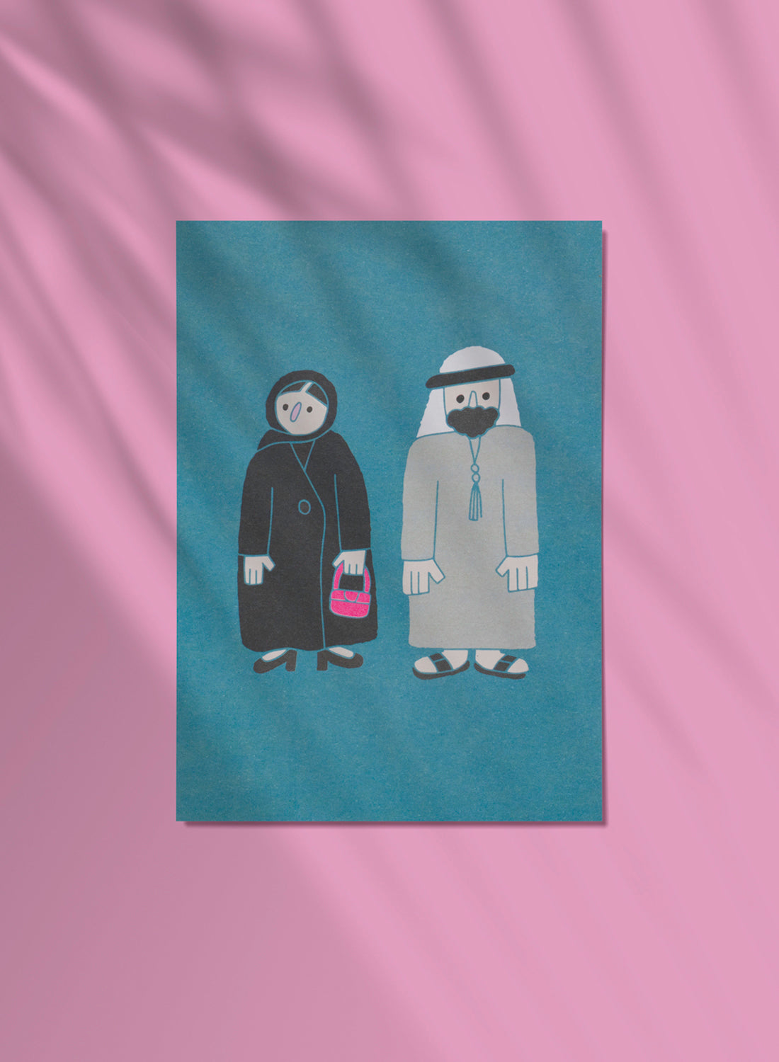 Postcard – Emirati Man & Lady (single or set)