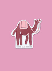 Magnet – Camel, burgundy