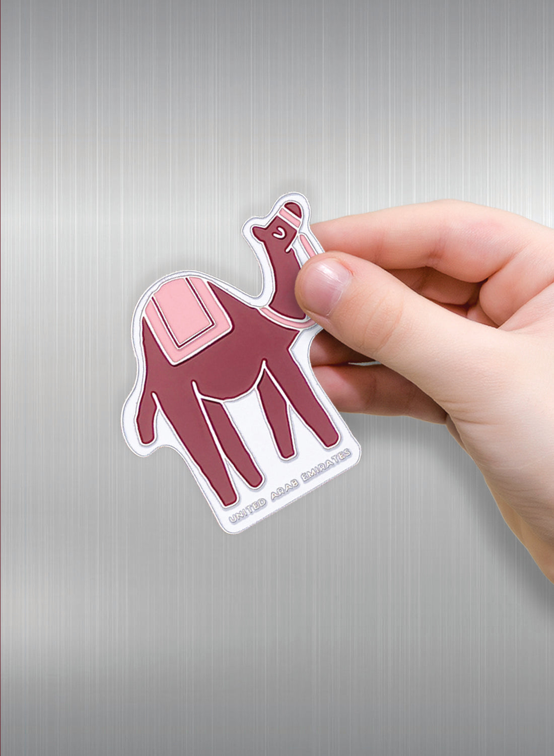 Magnet – Camel, burgundy