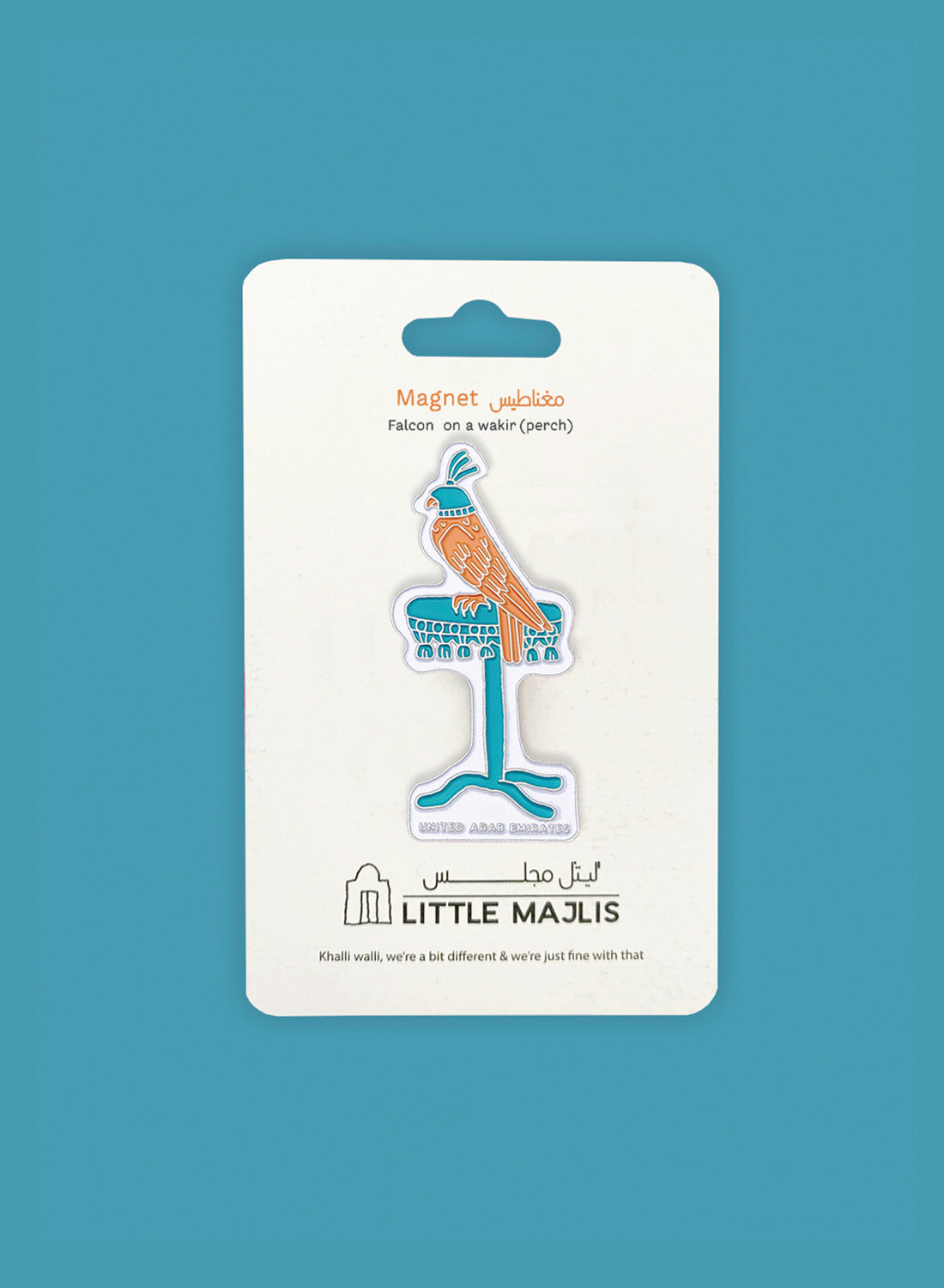 Magnet – Falcon on a wakir (perch)