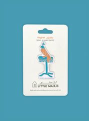 Magnet – Falcon on a wakir (perch)