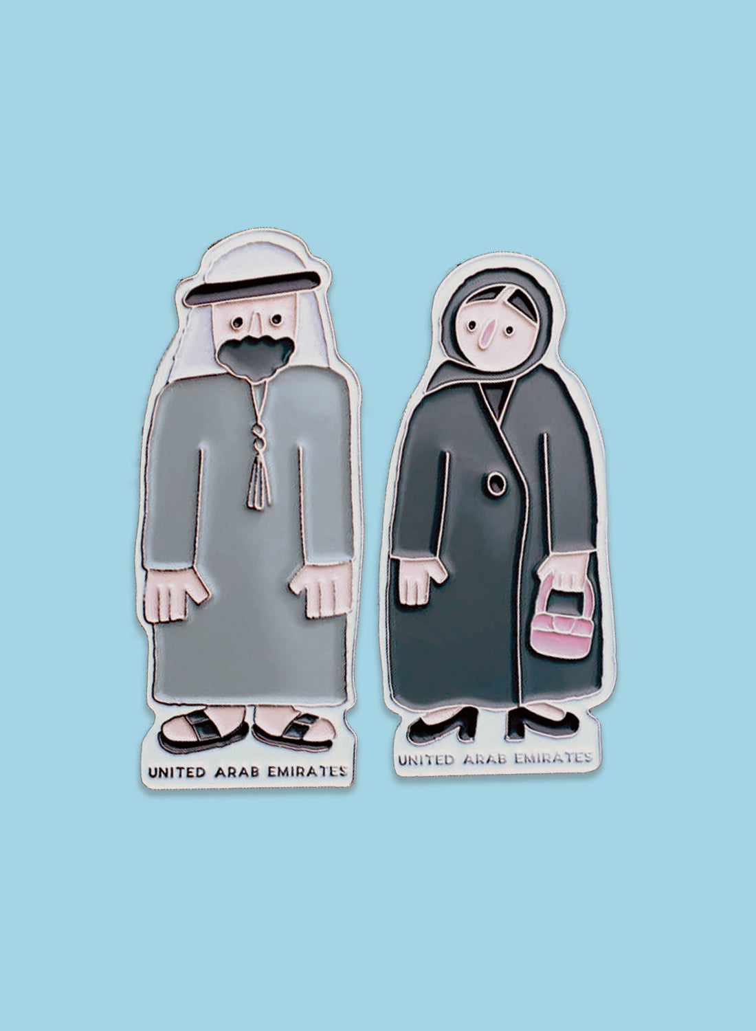 Magnet – Emirati Man & Lady Set