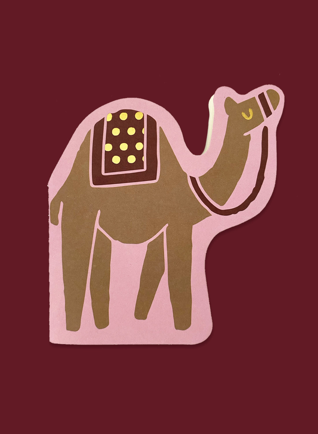 Camel notebook, pink