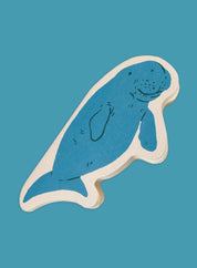 Dugong notebook, blue