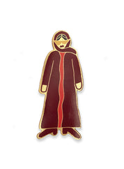 Camel leather bookmark - Emirati fashionista