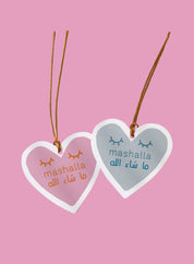 Gift tag set of 8, Hearts Mashalla
