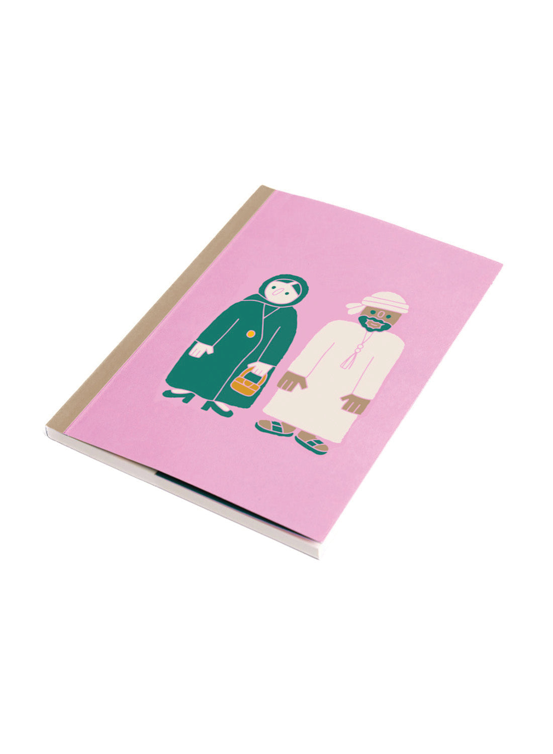 A5 notebook gatefold – Emirati Man & Lady