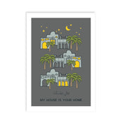 art print_my house is your home_1