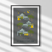 art print_my house is your home_2