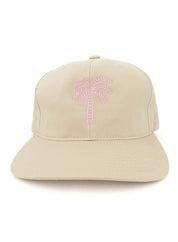 Cap, palm tree, pink