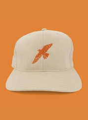 Cap, falcon, ochre