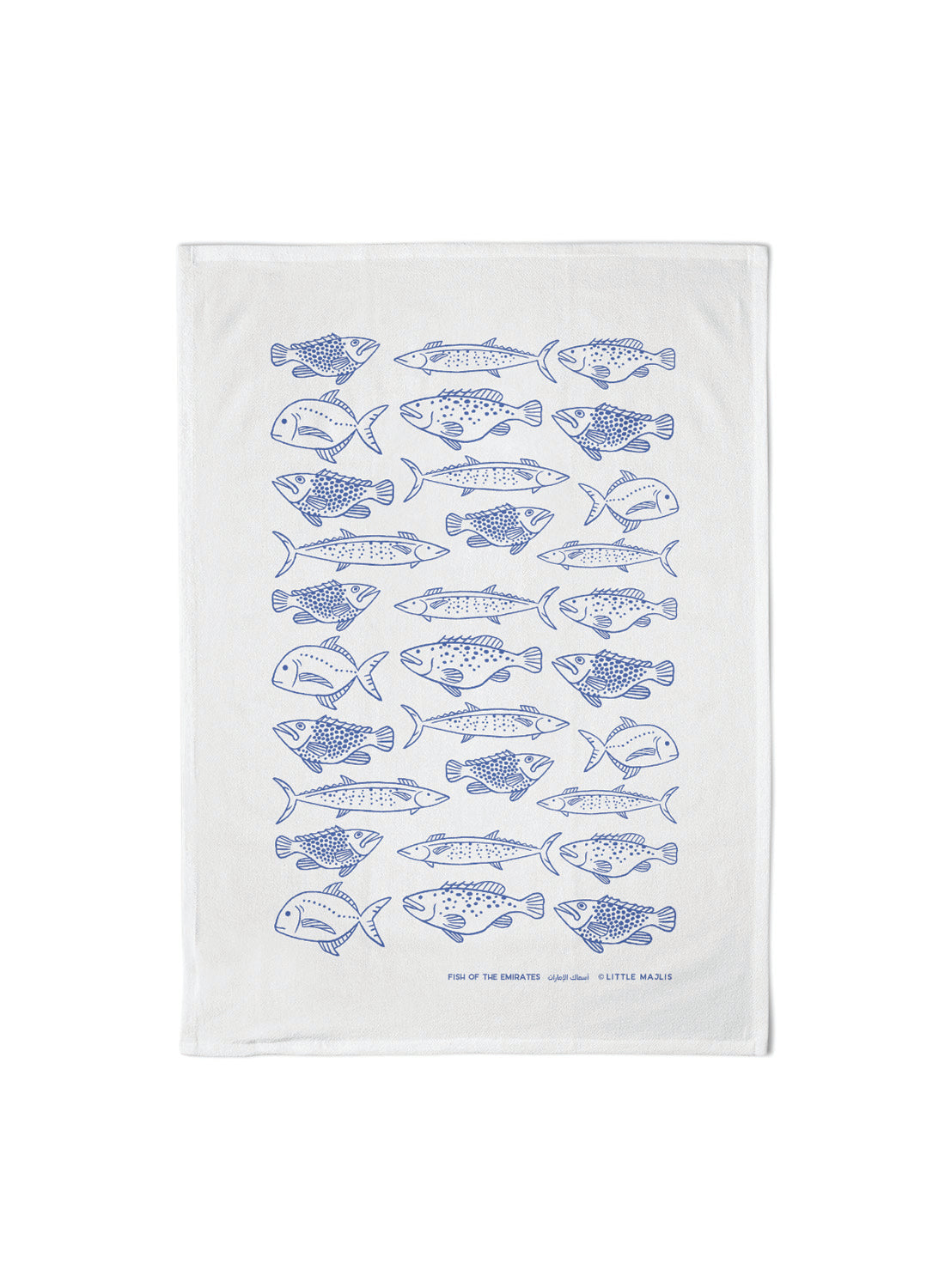 Cotton tea towel – Fish of the Emirates