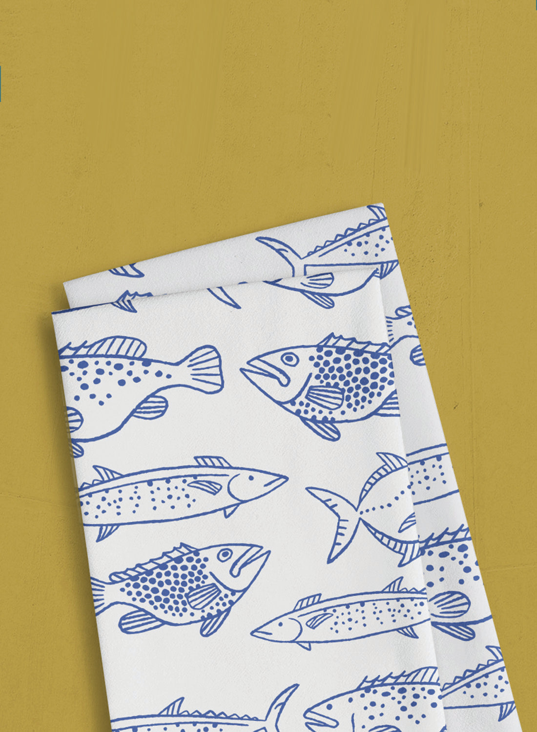 Cotton tea towel – Fish of the Emirates