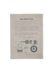Linen tea towel – khaleeji recipe (Last chance!)